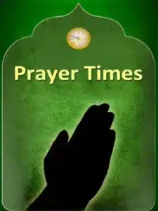 Forbidden times of Salah 